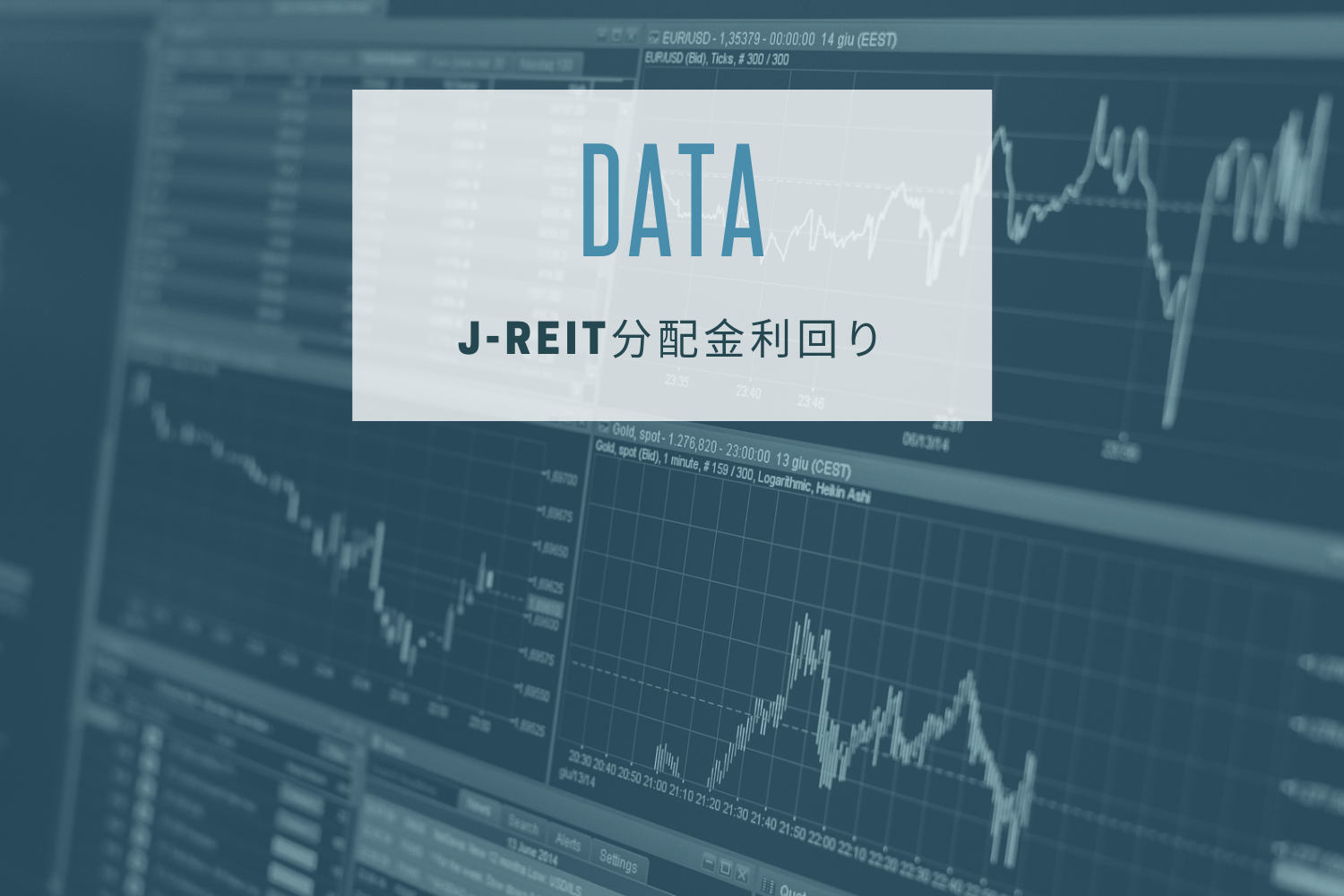 J-REIT分配金利回り【1月】